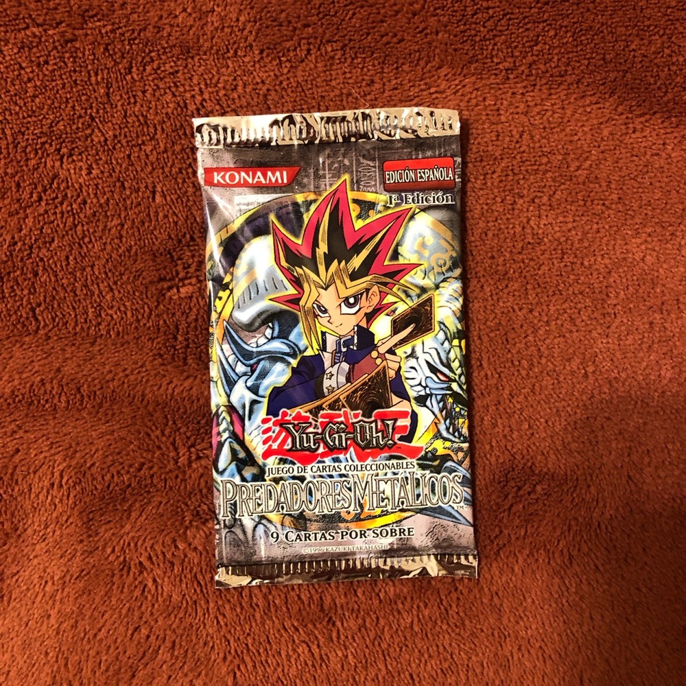 Yu-Gi-Oh Metal Raiders 1st Edition Cards. Spanish.